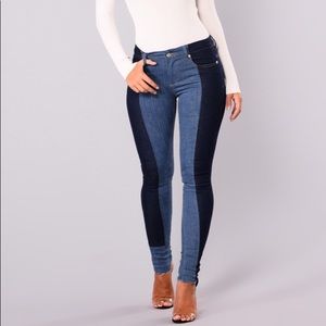 Made Ya Look - Skinny Jeans - Medium Denim